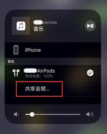 高碑店苹果14音频维修点分享iPhone14音频共享设置方法 