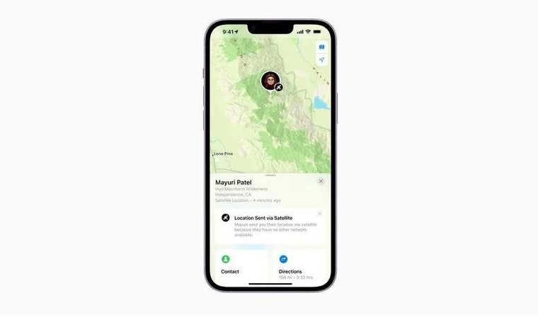 高碑店苹果14维修分享iPhone14系列中 FindMy功能通过卫星分享位置方法教程 